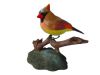Northern Cardinal Carving - Female